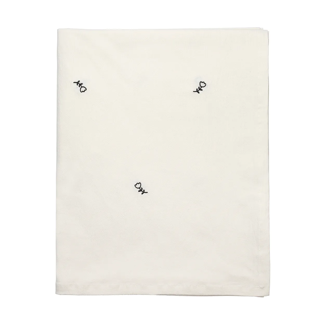 Alternativ bild 0 för Broste Copenhagen Mai bordsduk 160x300 cm, black-off white