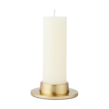 Maro ljusstake för blockljus - Brass Finish, 4 cm - Broste Copenhagen
