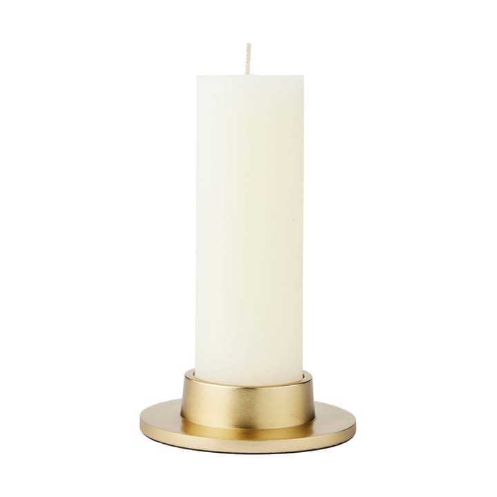 Maro ljusstake för blockljus, Brass Finish, 4 cm Broste Copenhagen