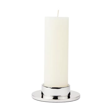 Maro ljusstake för blockljus - Silver Finish, 4 cm - Broste Copenhagen