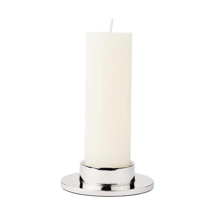 Maro ljusstake för blockljus, Silver Finish, 4 cm Broste Copenhagen