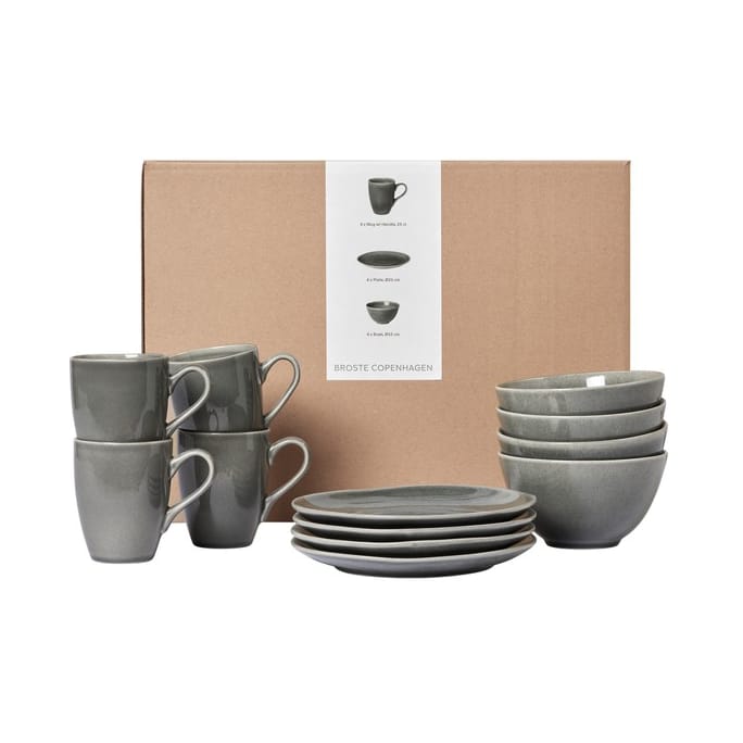 Nordic Rain frukostset, 12 delar Broste Copenhagen