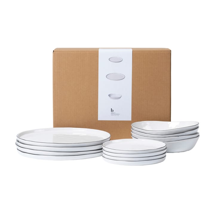 Nordic Salt servisset - 12 delar - Broste Copenhagen