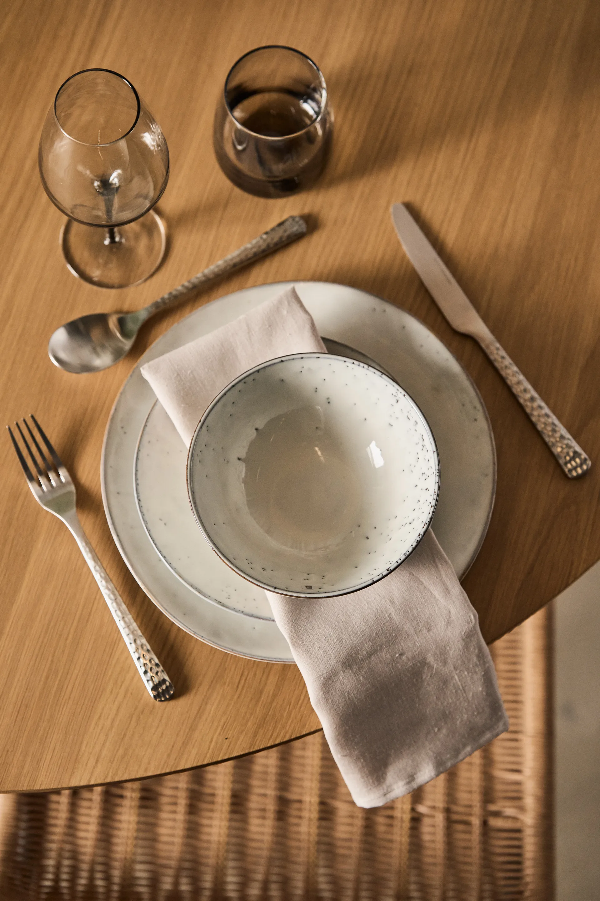 Nordic Sand låg skål, 17 cm Broste Copenhagen