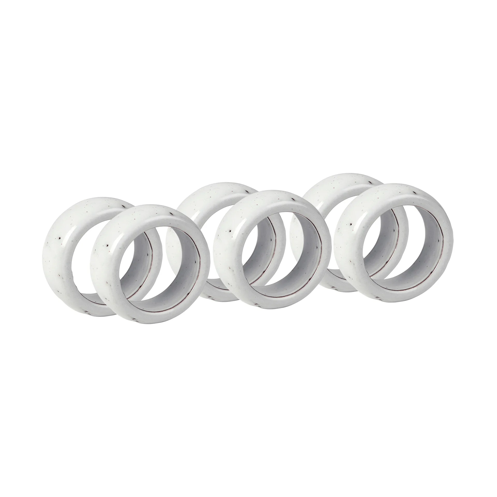 Nordic Sand servettring 6-pack, Sand Broste Copenhagen
