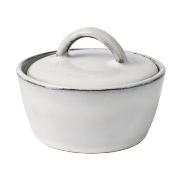 Läs mer om Broste Copenhagen Nordic Sand skål med lock Ø8 cm