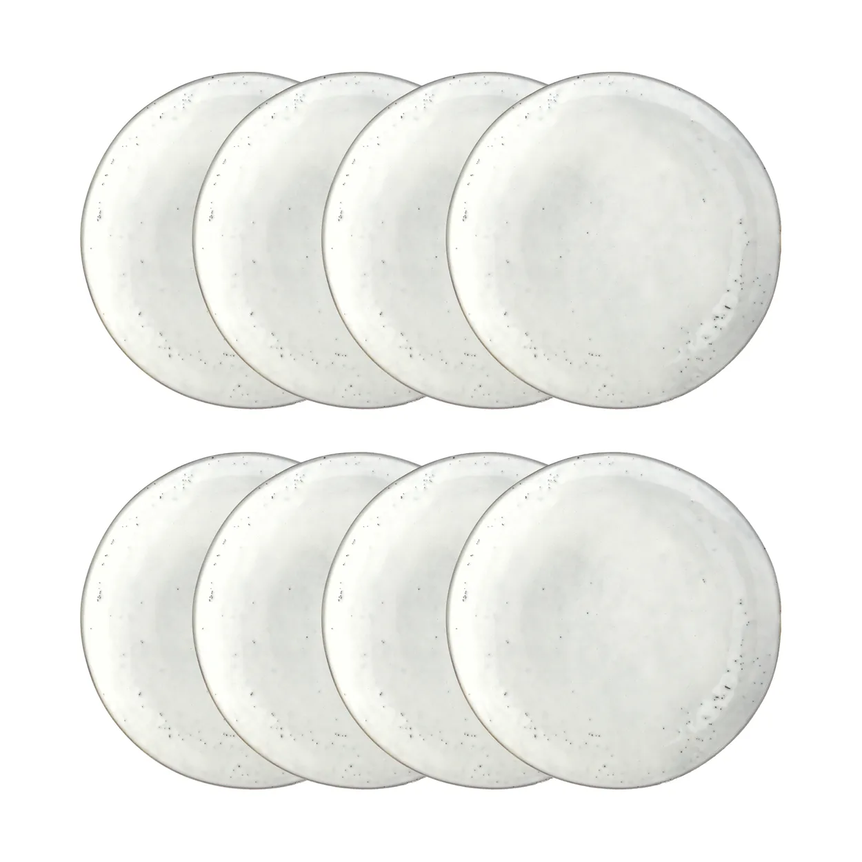 Broste Copenhagen Nordic Sand tallrik Ø26 cm 8-pack Ø26 cm