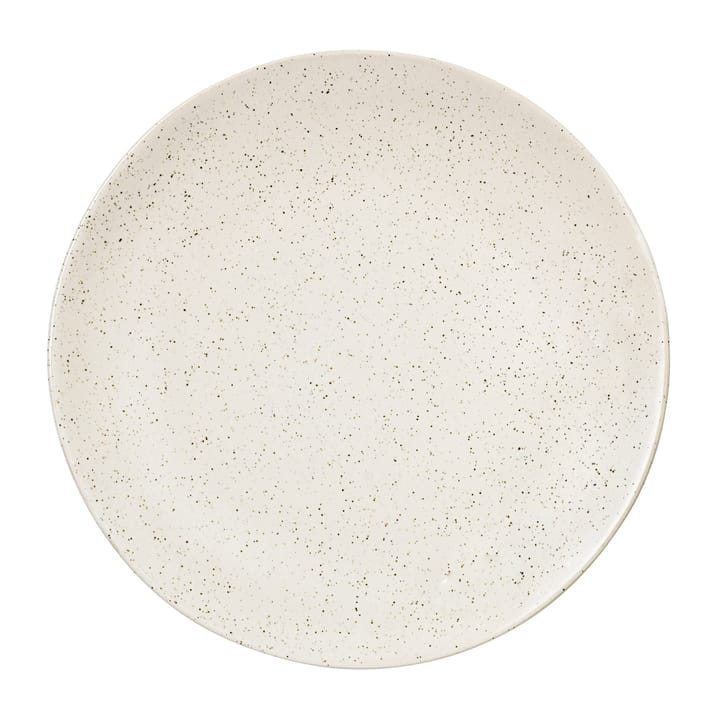 Nordic Vanilla mattallrik Ø26 cm, Cream with grains Broste Copenhagen