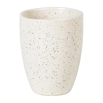 Läs mer om Broste Copenhagen Nordic Vanilla mugg utan handtag 25 cl Cream with grains