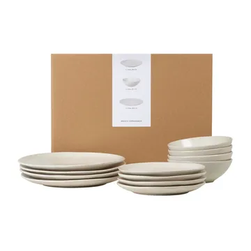 Nordic Vanilla servisset - 12 delar - Broste Copenhagen