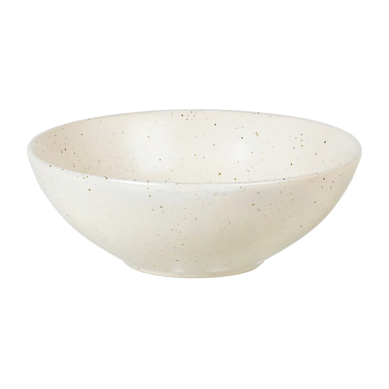 broste copenhagen nordic vanilla skål mellan ø17 cm cream with grains