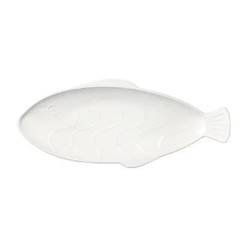 Pesce fat 17,6x41,4 cm - Transparent white - Broste Copenhagen