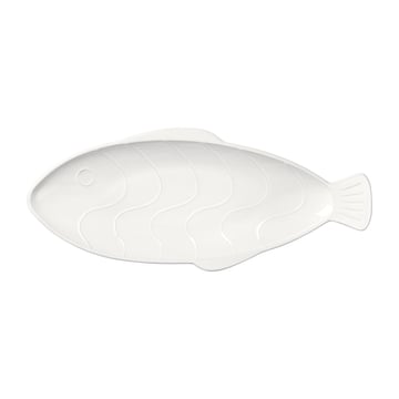 Broste Copenhagen Pesce fat 17,6×41,4 cm Transparent white