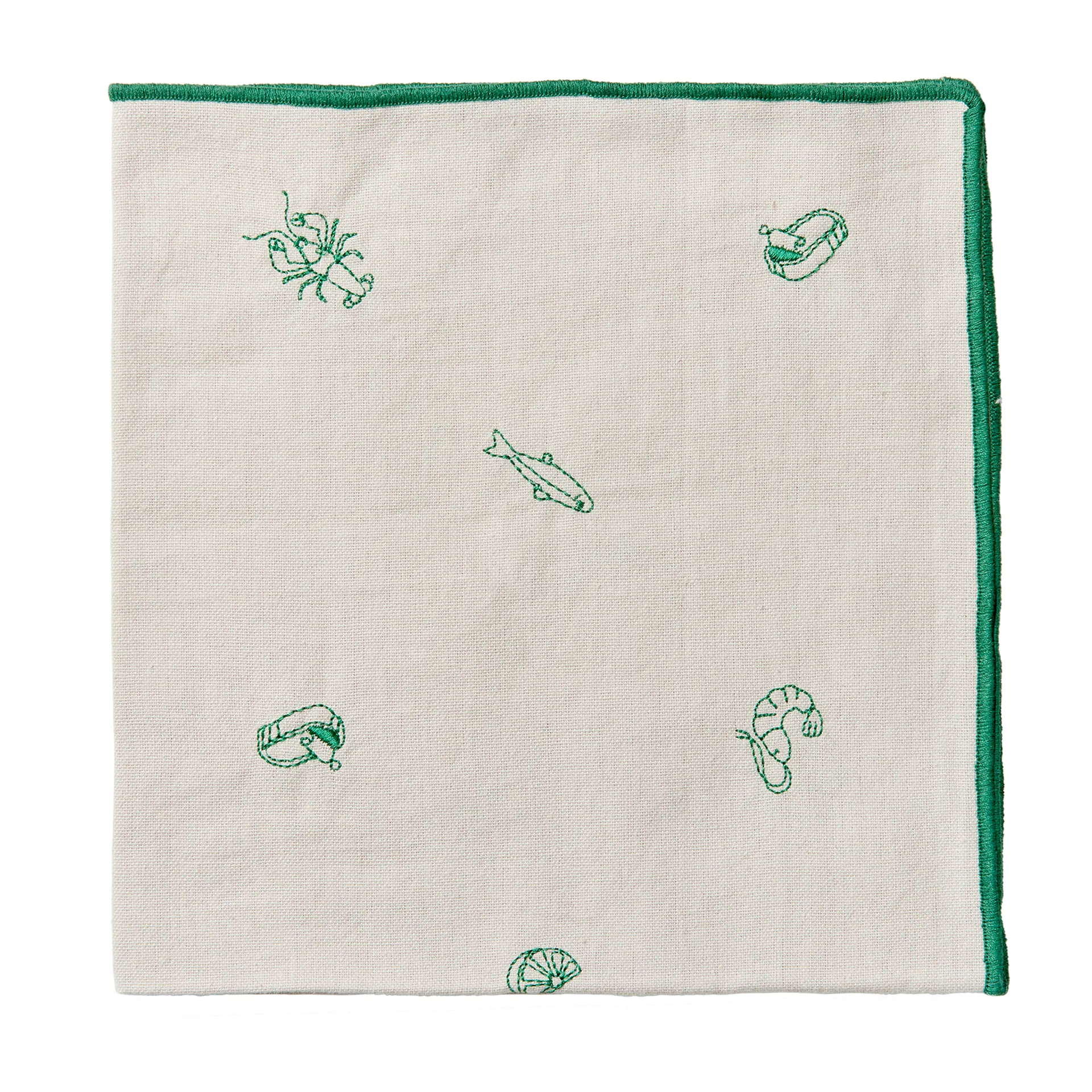 Sea tygservett 45x45 cm, Jelly green Broste Copenhagen