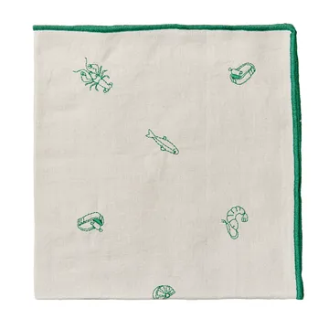 Sea tygservett 45x45 cm - Jelly green - Broste Copenhagen