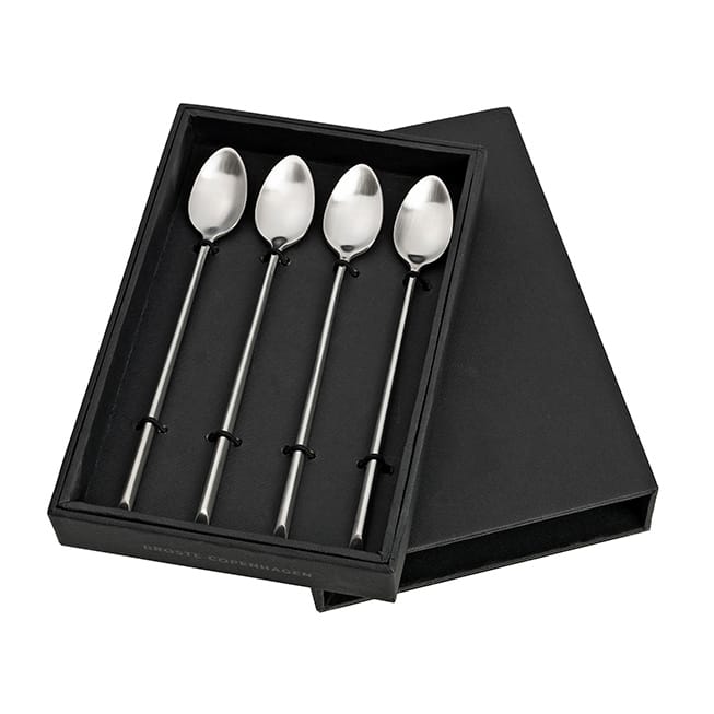 Sletten sked lång 4-pack, Full satin forged Broste Copenhagen
