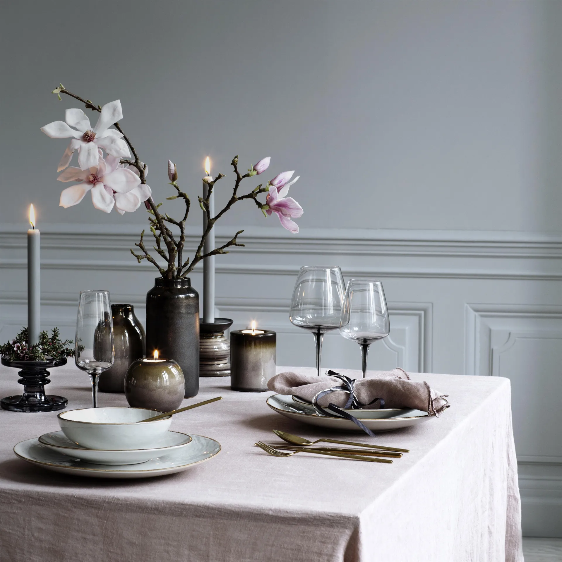 Smoke vitvinsglas, 40 cl Broste Copenhagen