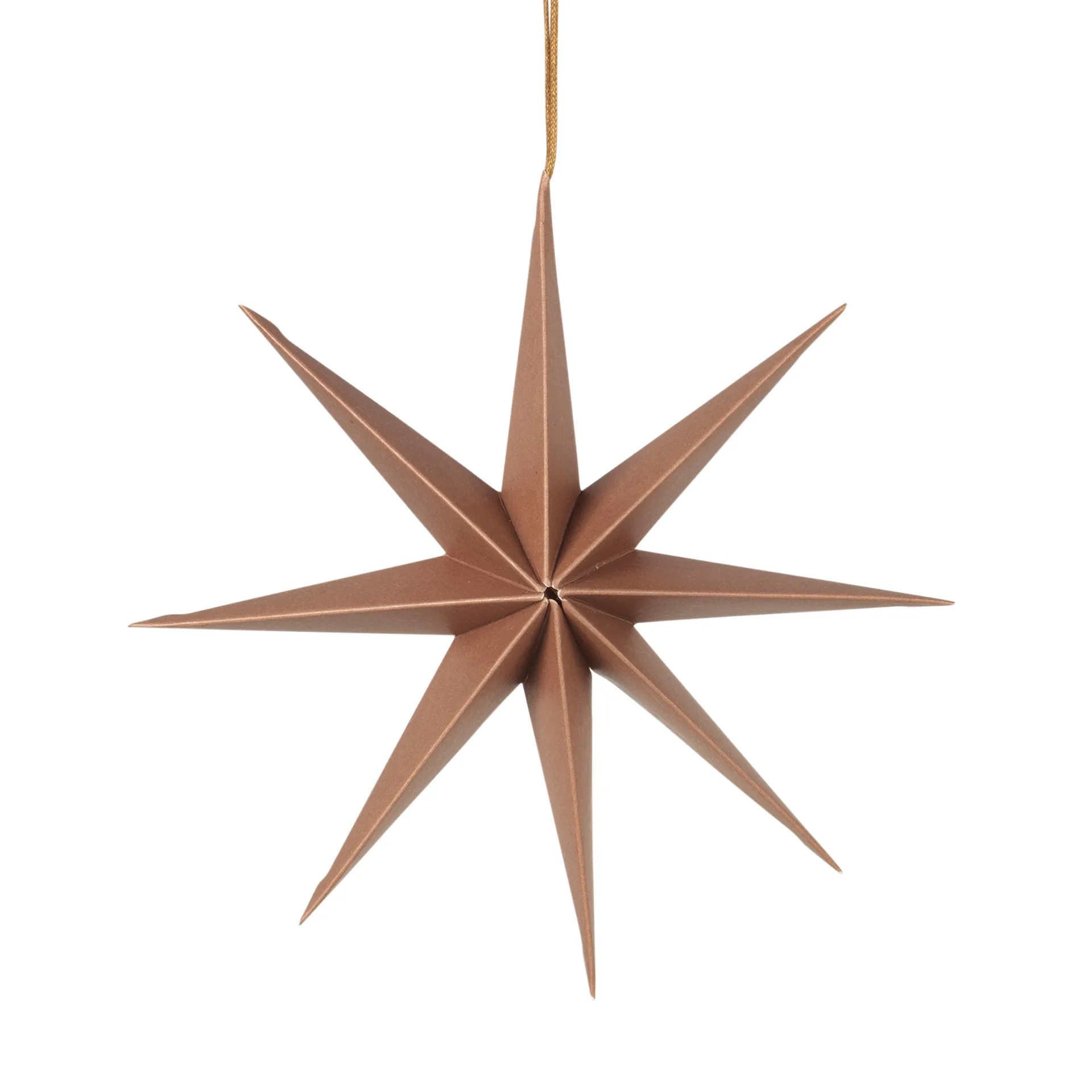 Star pappersstjärna Ø50 cm, Indian tan Broste Copenhagen