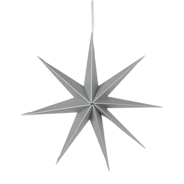 Läs mer om Broste Copenhagen Star pappersstjärna Ø50 cm Silver