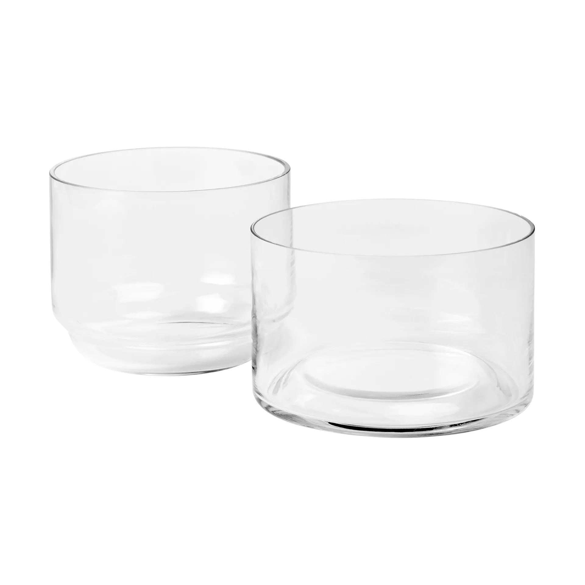 Sylvia skål Ø13x10 cm, Clear Broste Copenhagen