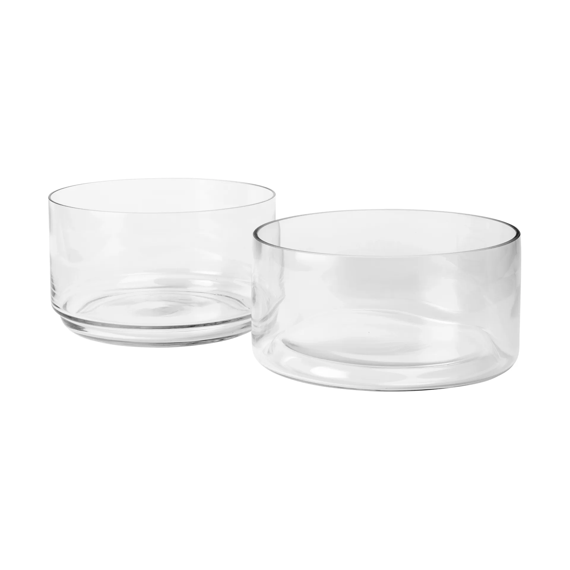 Sylvia skål Ø21x12 cm, Clear Broste Copenhagen