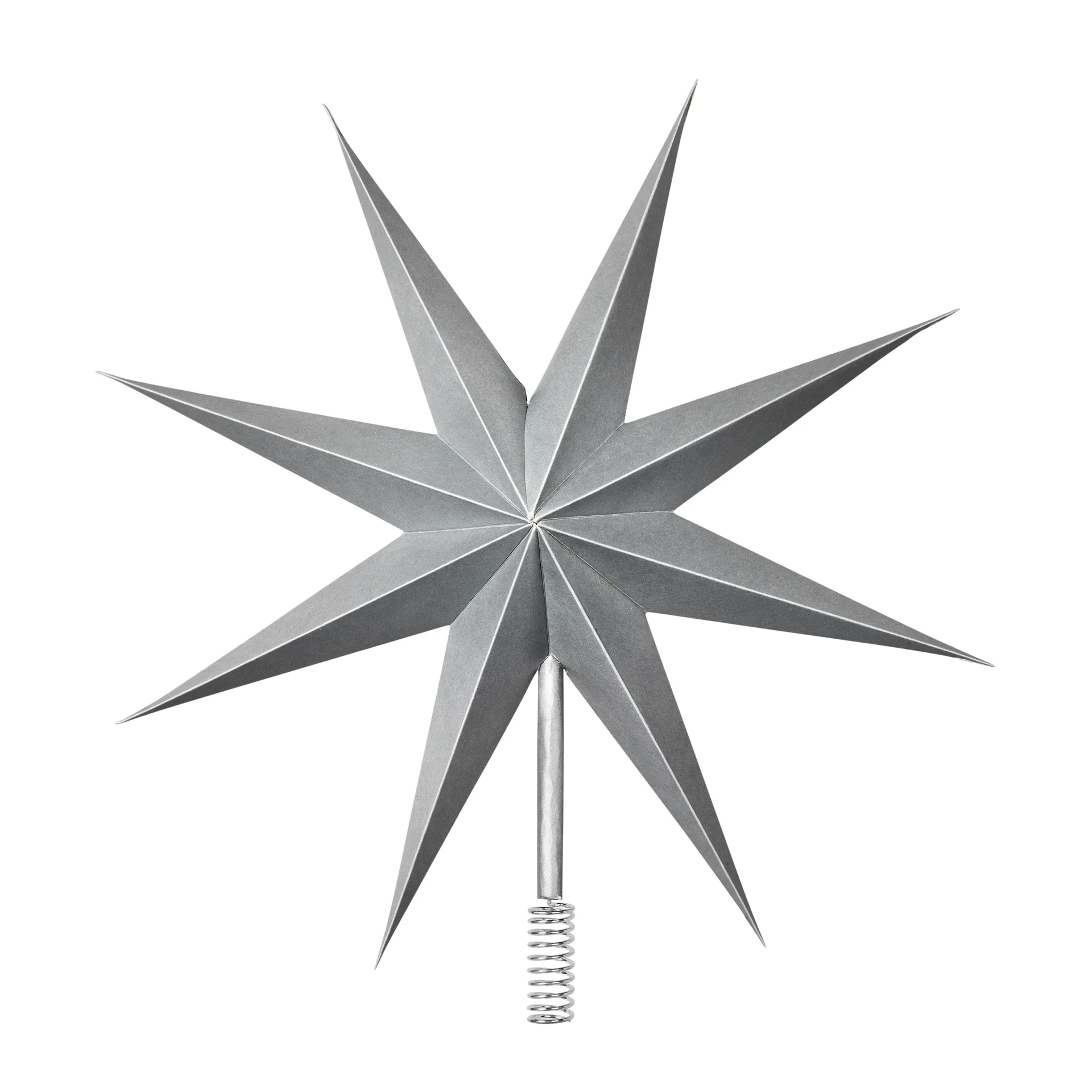 Toppstjärna Ø30 cm, Silver Broste Copenhagen