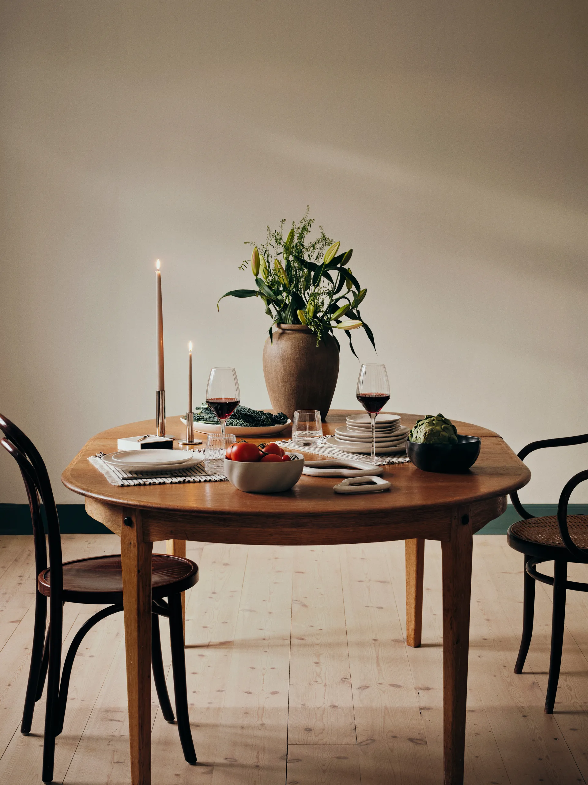 Uma vas, Rustic light brown, 40 cm Broste Copenhagen