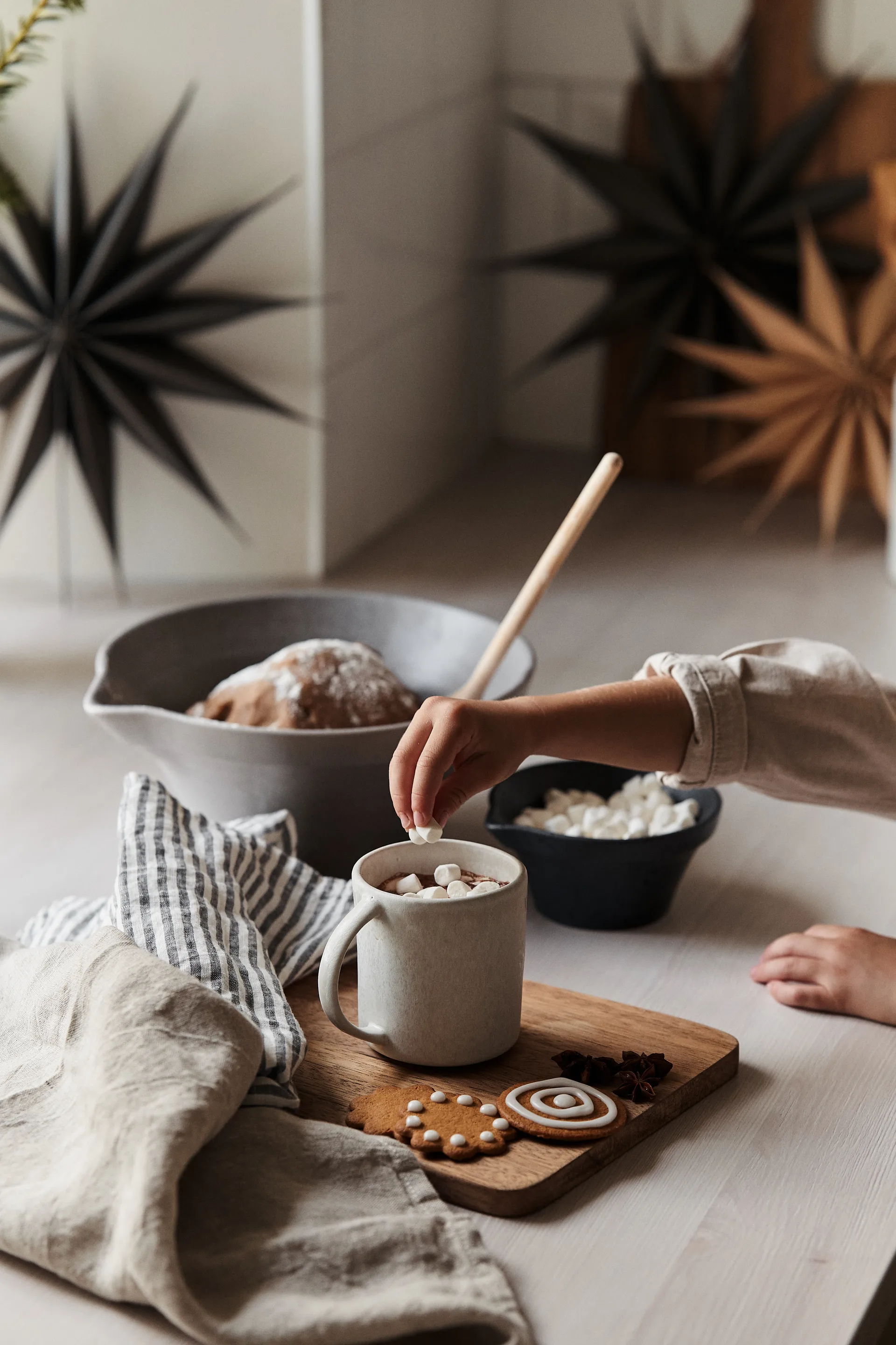 Venok stjärna juldekoration Ø40 cm, Fungi Broste Copenhagen