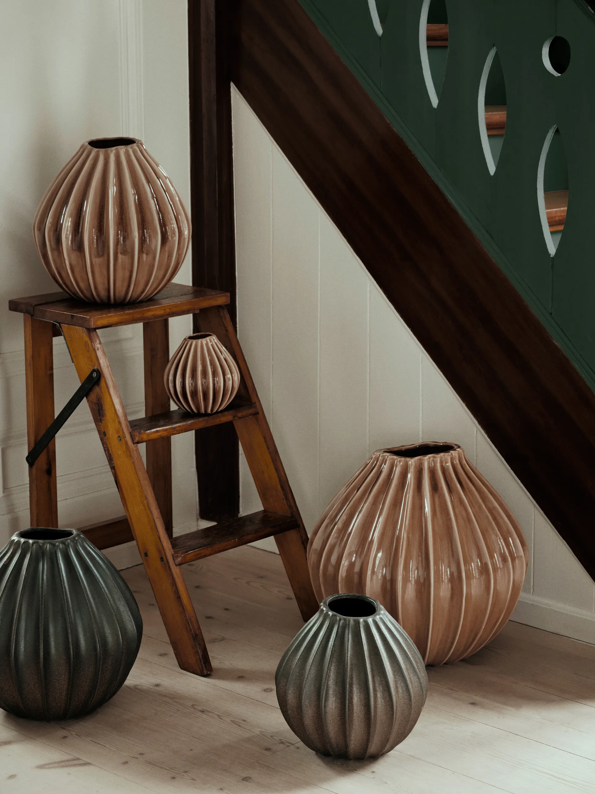 Wide vas M 25 cm, Fawn Broste Copenhagen