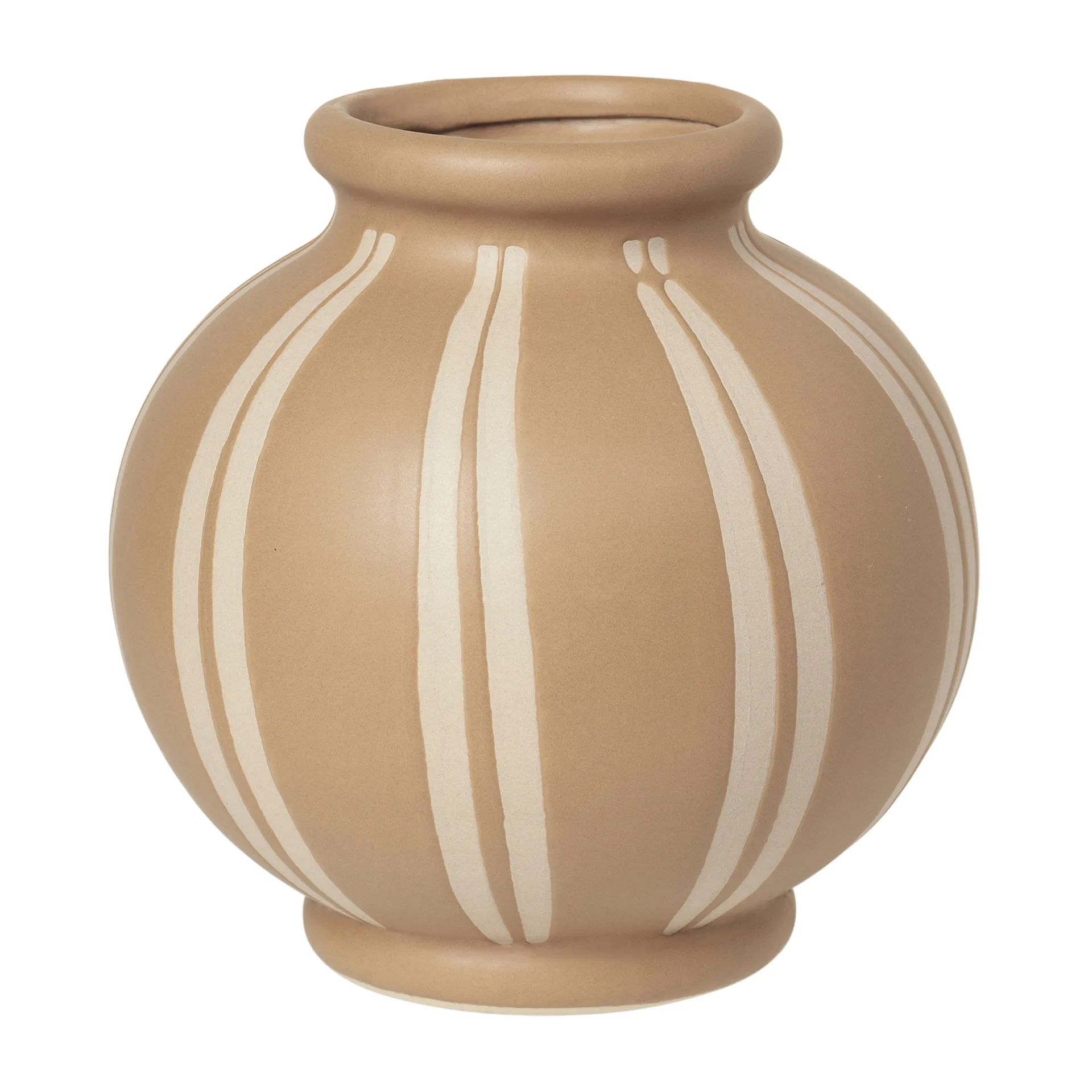 Wilma vas 17,8 cm, Meerkat-rainy day Broste Copenhagen