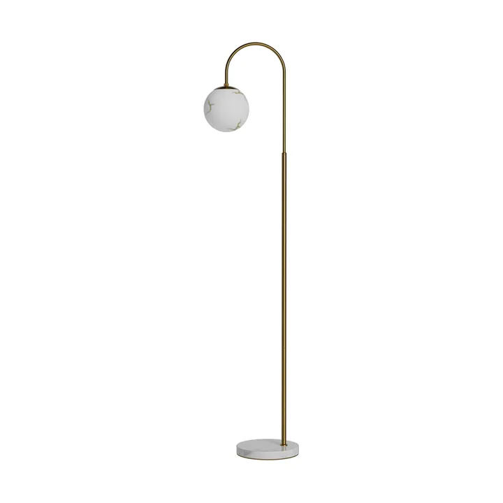 Bellagio golvlampa 163 cm - Mässing-vit - By Rydéns
