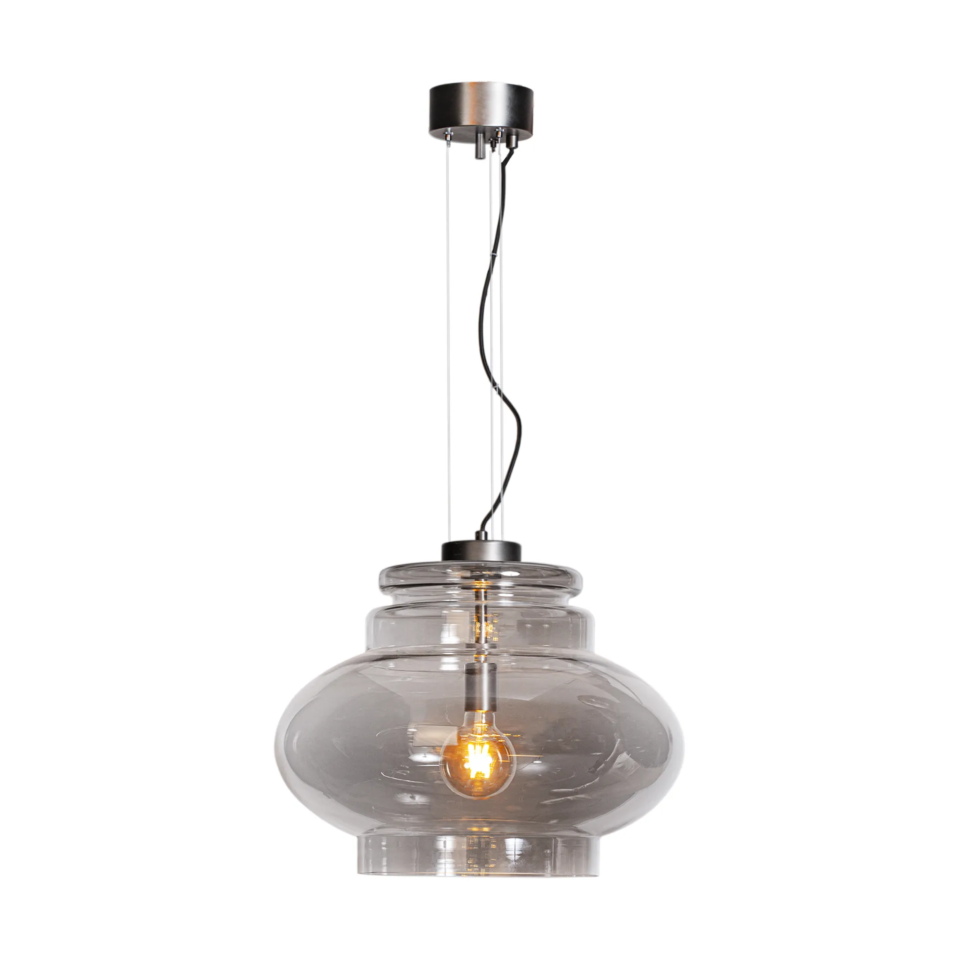 Dolores taklampa Ø50 cm, Grå By Rydéns