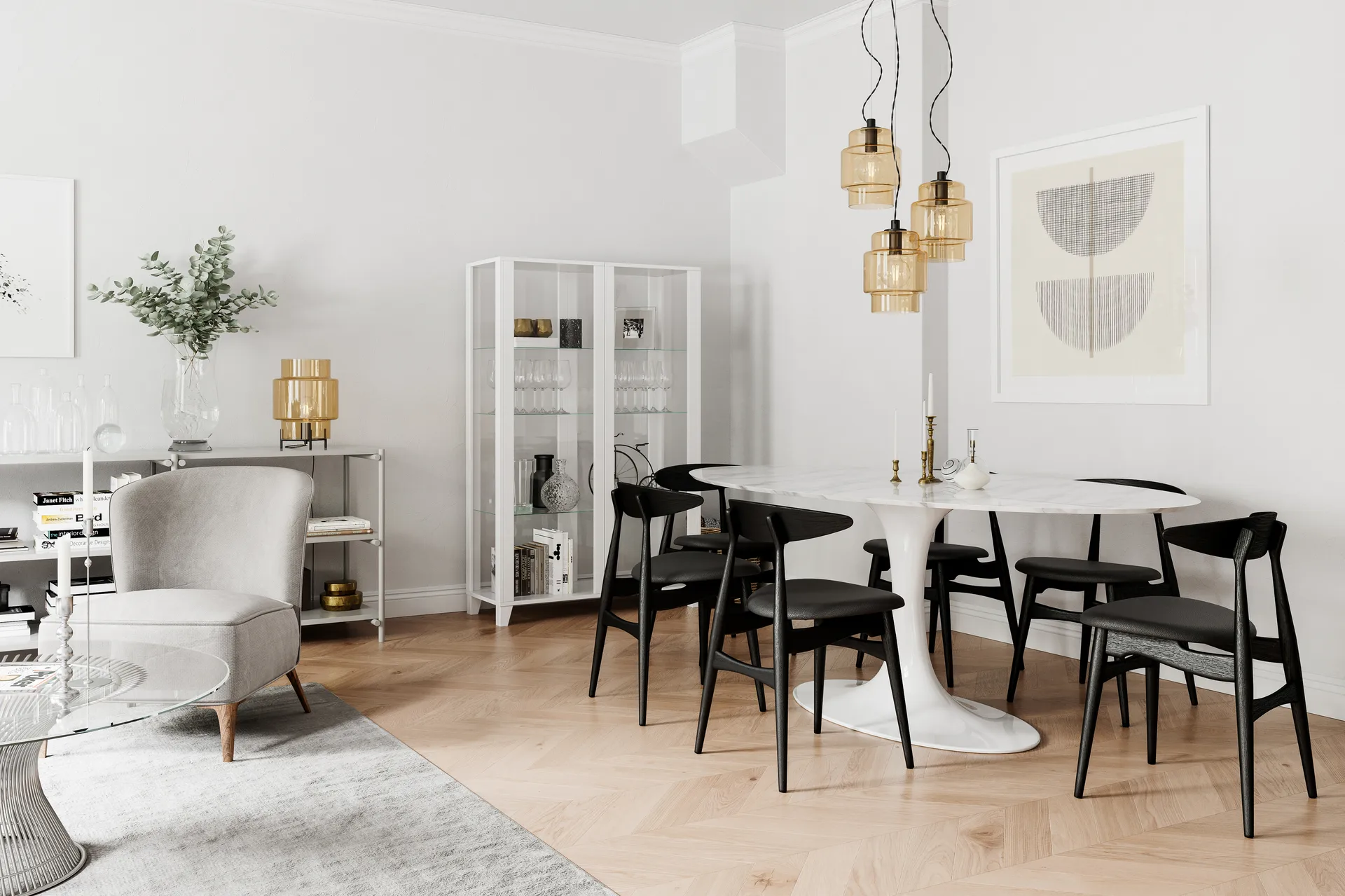 Ebbot 3-låg pendel, Smoke By Rydéns