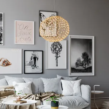 Hayden Pendel - guld, 60cm - By Rydéns