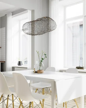 Hayden taklampa 76 cm - Matt svart - By Rydéns