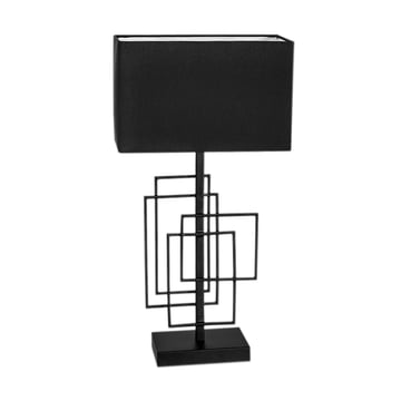 Läs mer om By Rydéns Paragon bordslampa 52 cm Matt svart-svart
