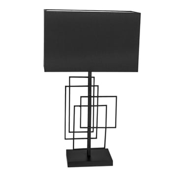By Rydéns Paragon bordslampa 69 cm Matt svart-svart