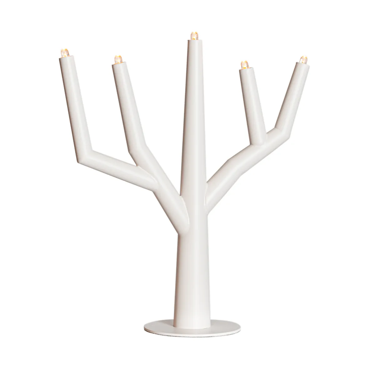 By Rydéns Winter Ruby adventsljusstake Offwhite