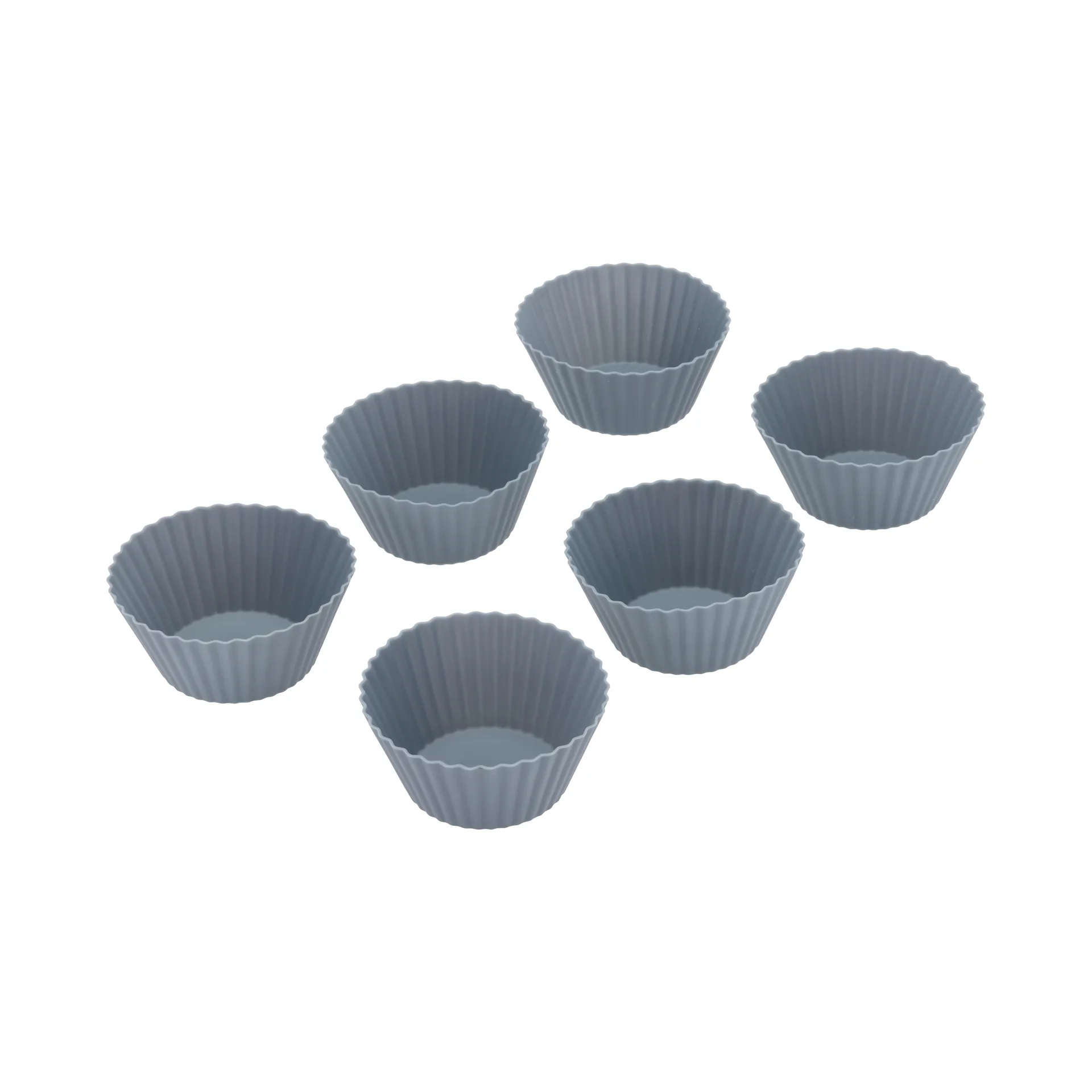 Pecan muffinsform 6 st 7x3,2 cm, Indigo By Tareq Taylor