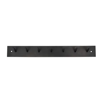 Kyrkja klädhängare 60 cm - Coal - byNORD