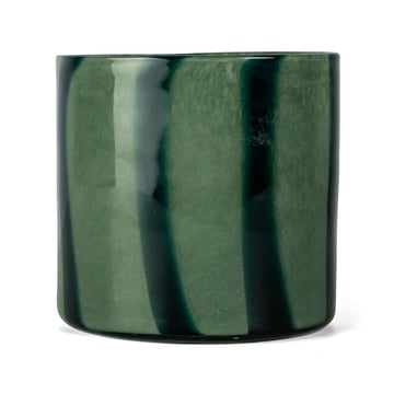 Byon Calore ljuslykta-vas M Ø15 cm Green-dark green