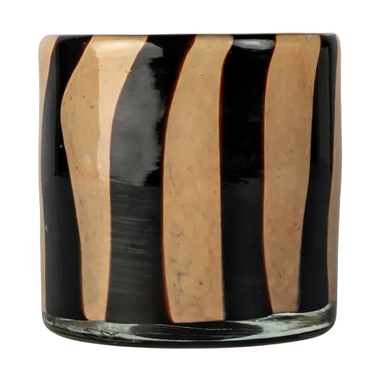 Byon Calore ljuslykta XS Ø10 cm Black-beige