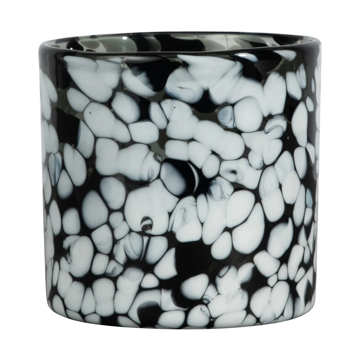 Byon Calore ljuslykta XS Ø10 cm Black-white