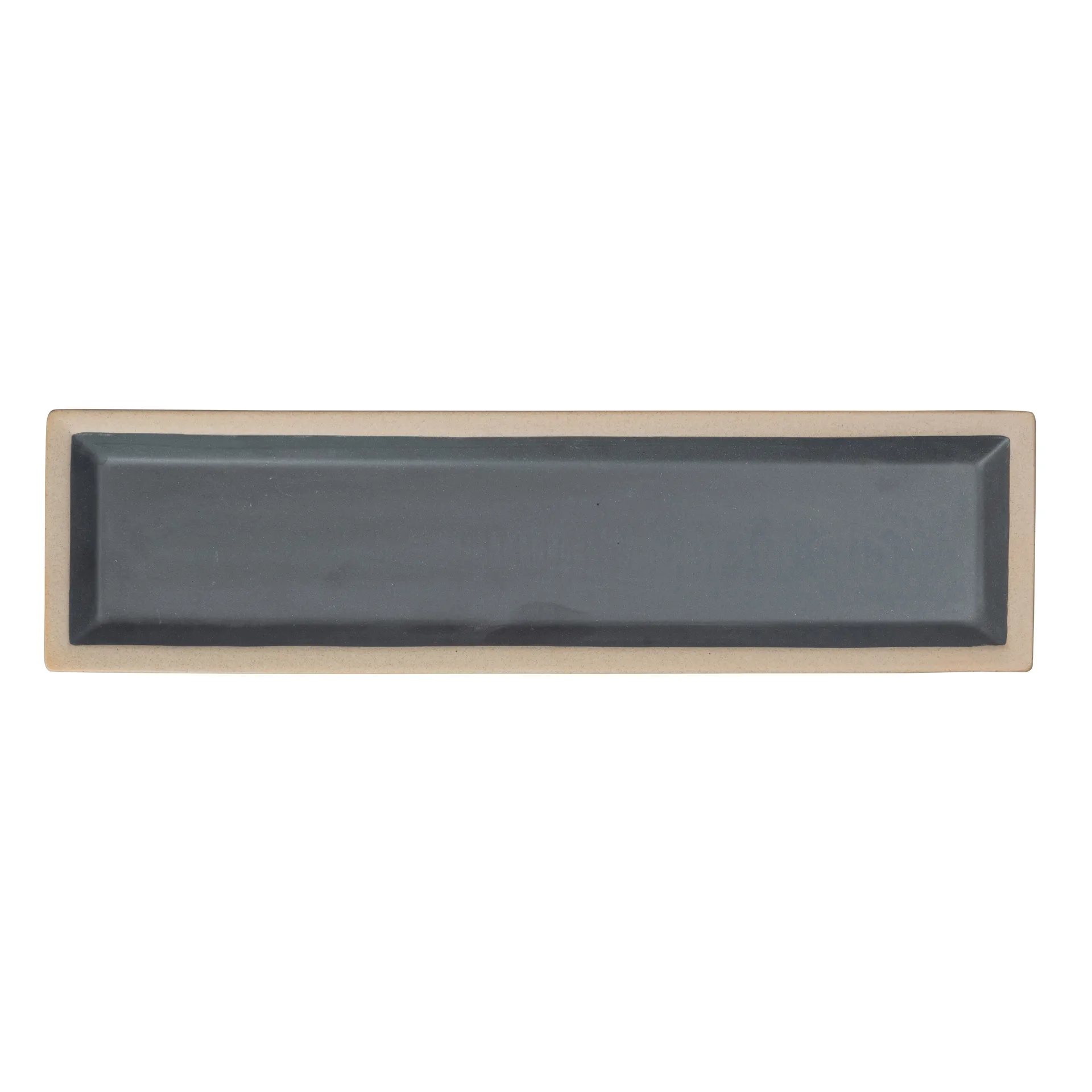 Fumiko tallrik 11,5x43 cm, Beige-black Byon