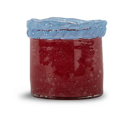 Byon Lara ljuslykta XS 10 cm Vinröd