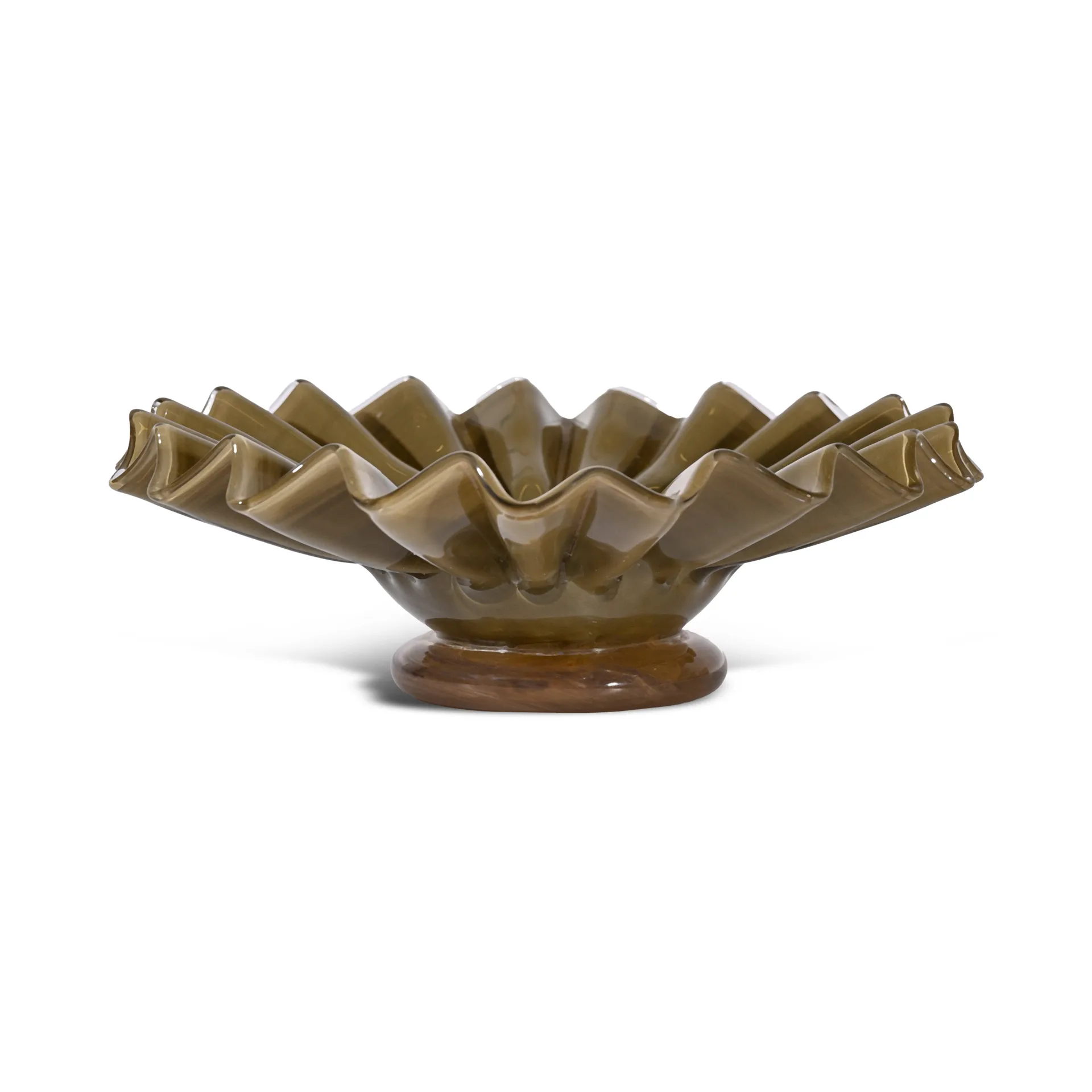 Lori skål M Ø18 cm, Grön-beige Byon