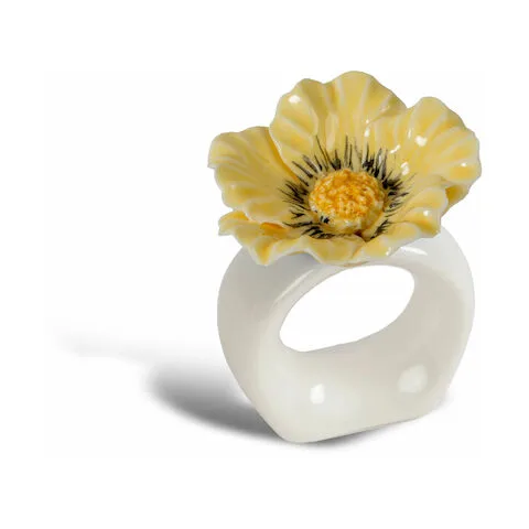 Alternativ bild 0 för Byon Poppy servettring 2-pack, beige