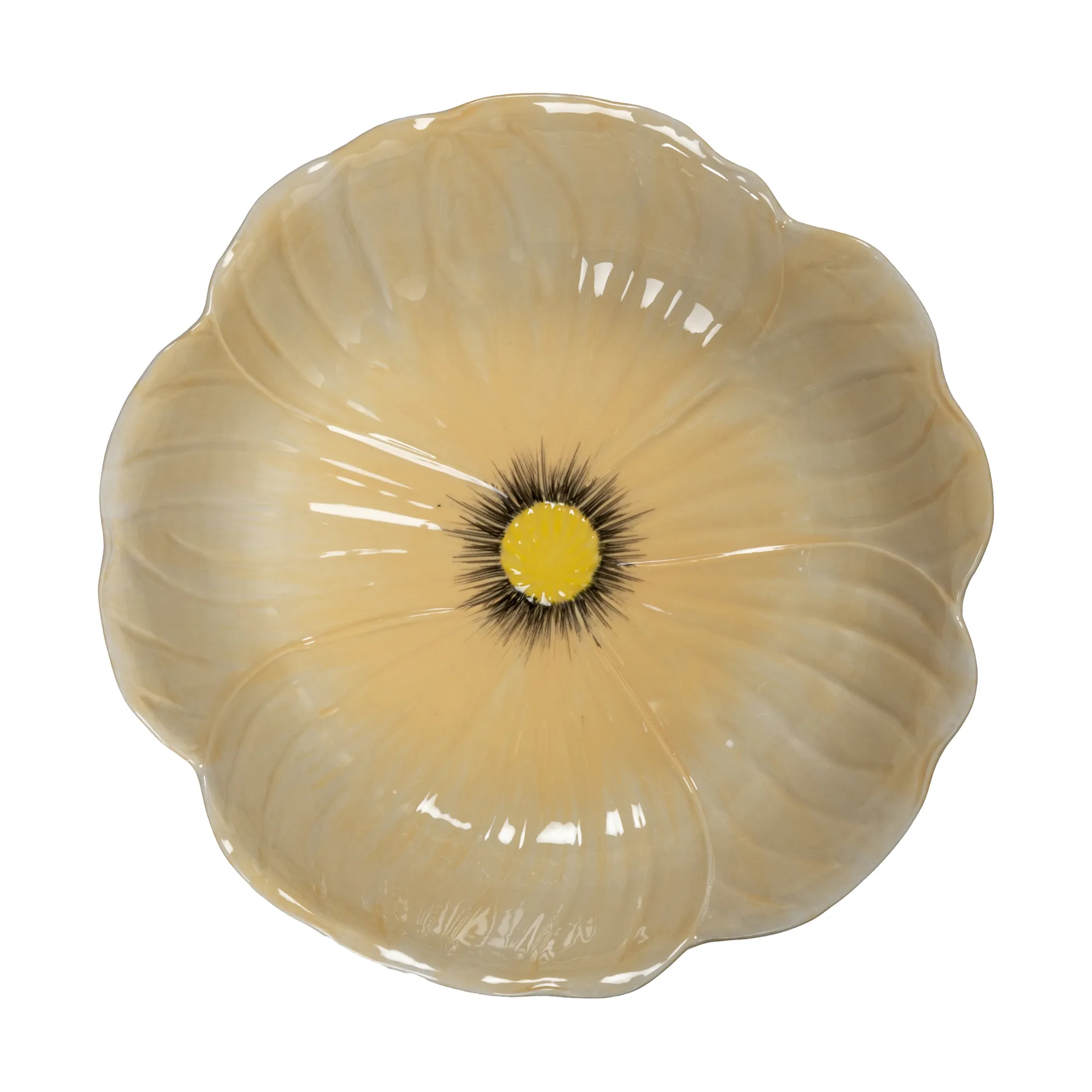 Poppy skål L Ø30 cm, Beige Byon