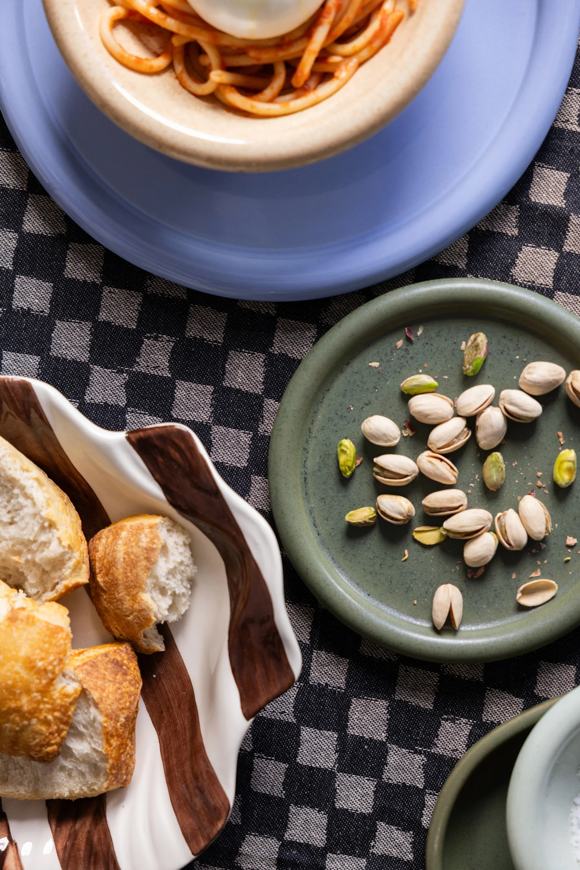 Porto assiett liten Ø17 cm, Grön Byon