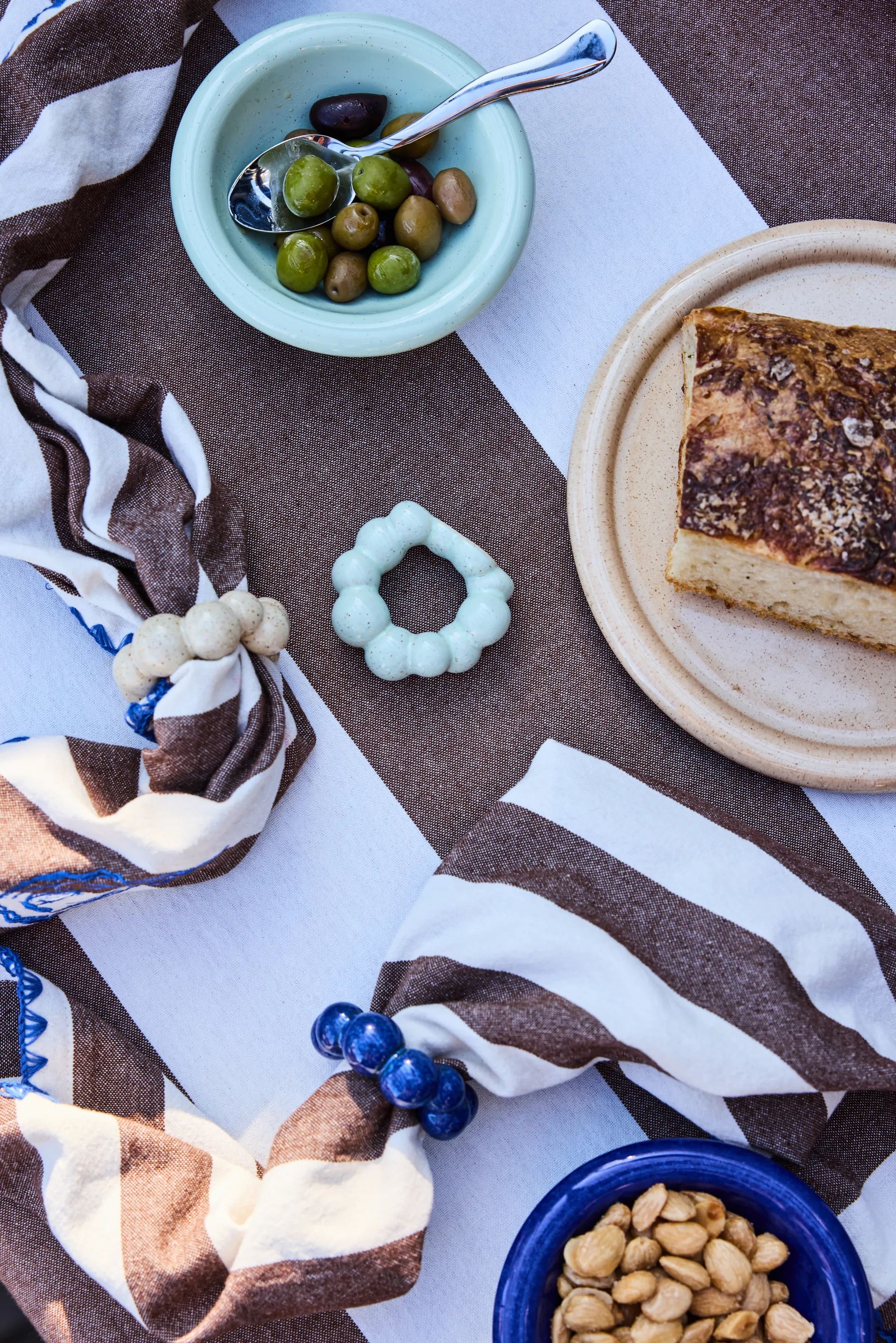 Porto servettring 4-pack, Mintgrön Byon